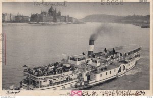 BUDAPEST , Hungary , 1936 ; Ferry Boat