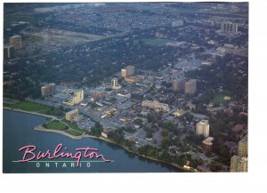 Burlington Aerial View, Ontario, Large 5 X 7 Inch Postcard