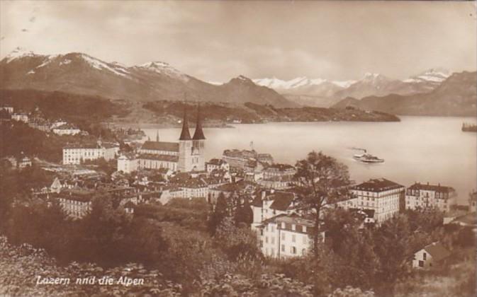 Switzerland Luzern und die Alpen Photo