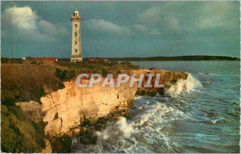 Postcard Modern Saint Georges de Didonne Lighthouse Lighthouse The Cliffs