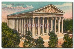 Old Postcard Paris La Madeleine