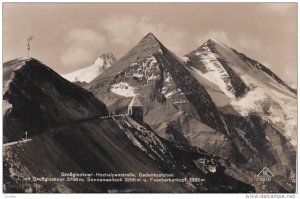 RP, Grossglockner- Hochalpenstrasse, Gedenkzeichen Mit Grossglockner, AUSTRIA...