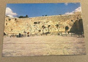POSTCARD - UNUSED - WAILING WALL, JERUSALEM