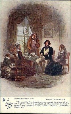 TUCK DICKENS LAND David Copperfield Betsy Trotwood OILETT...