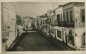 turkey, CHANAK ÇANAKKALE, Street Scene (1910s) RPPC Postcard