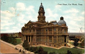 Court House Fort Worth TX Postcard PC3