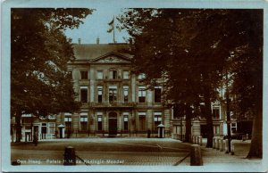 Netherlands Den haag Paleis Noordeinde The Hague Vintage RPPC 09.64