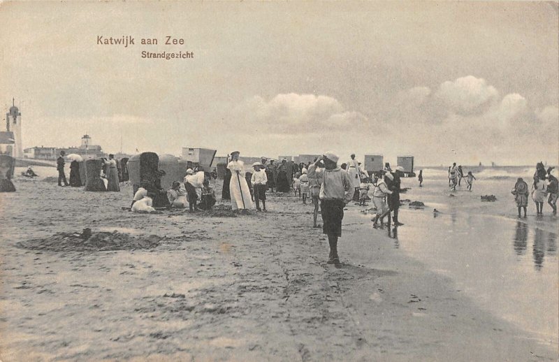 US3472 Netherlands Katwijk aan zee Strandgezicht Beach Plage