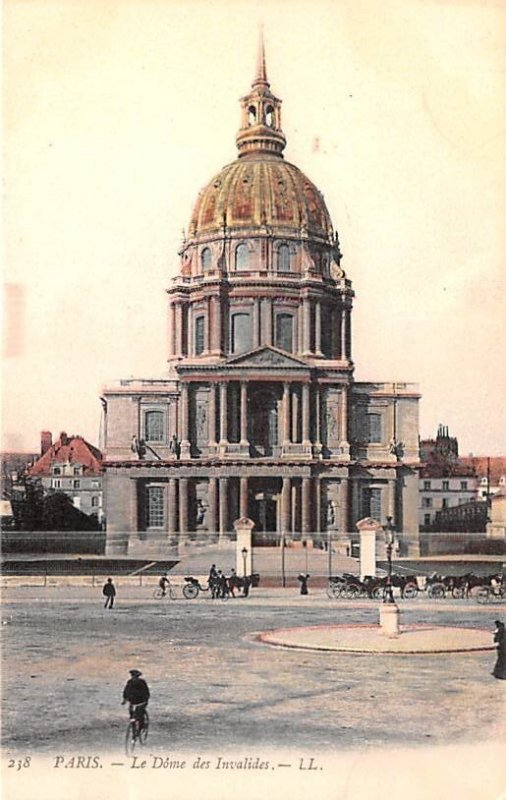 Le Dome des Invalides Paris France Unused 