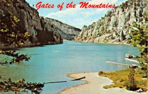 HELENA MONTANA~GATES OF THE MOUNTAINS-SEMI LARGE LETTER POSTCARD 1960s