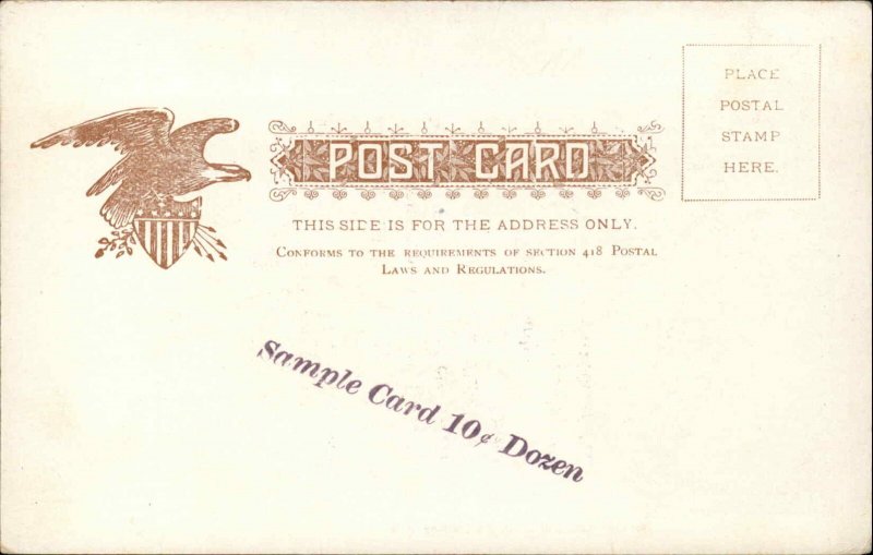 New York City Subway City Hall Loop c1905 Postcard