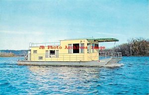 Advertising PC, Houseboat Rentals, River Queen, Mississippi River, Lansing Iowa