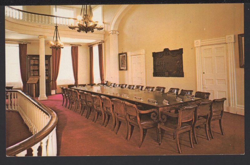 PEI CHARLOTTETOWN Interior Confederation Chamber - Province House ~ Chrome