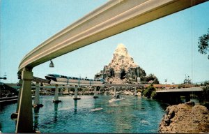 Disneyland Monorail System and Matterhorn Mountain