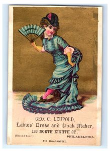 1880s Geo. C. Leupold Ladies' Dress & Cloak Maker F118
