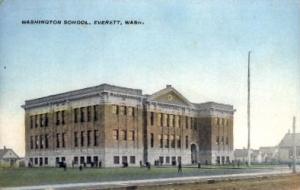 Washington School Everett WA Unused