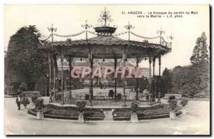 Old Postcard Angers Kiosk Garden Mall Around City Hall