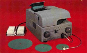 SoundScriber Dictation Business Machine advertising postcard