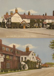 Ye Old Bell Hotel Barnby Moor Nottingham 2x 1960s Postcard s