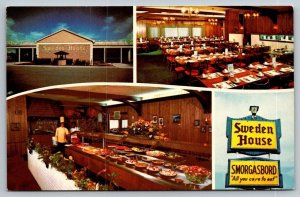 Florida - Sweden House Smorgasbord Restaurant - Postcard