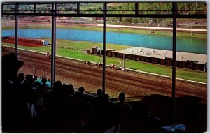 VINTAGE POSTCARD GREEN MOUNTAIN PARK RACETRACK BENNINGTON VERMONT