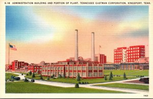 Tennessee Kingsport Administration Building and Portion Of Plant Tennessee Ea...