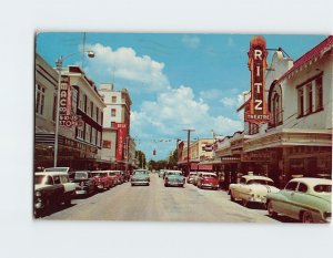 Postcard Central Avenue, Winter Haven, Florida