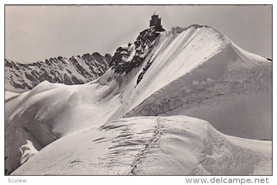 RP, Sphix Mit Meteorol, Observatorium Und Trugberg, JUNGFRAUJOCH, Bern, Switz...