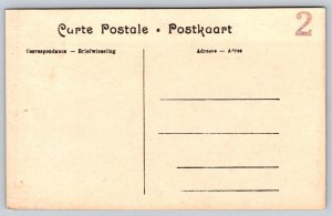 Anvers  Belgium  SS Kroonland   Red Star Line  Postcard