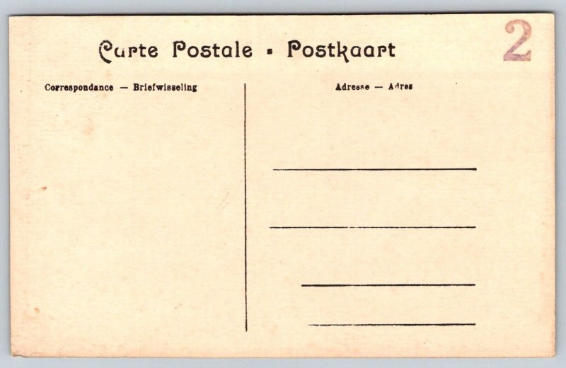 Anvers  Belgium  SS Kroonland   Red Star Line  Postcard