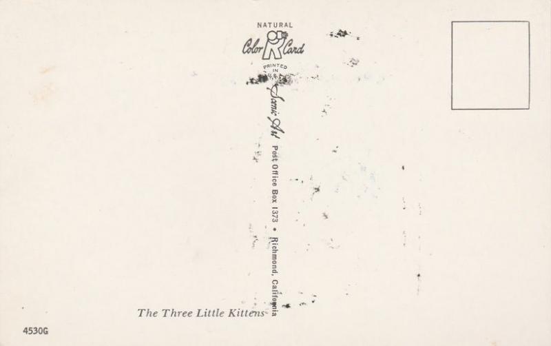 The Three Little Kittens - Butterflies and Flowers