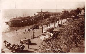 BR97375 valentine g 7811 victoria pier hull real photo car  uk