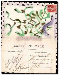 Festivals - Wishes - Good Anne - New Year - Holly - holly - Old Postcard