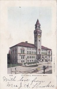 City Hall Worcester Massachusetts 1905