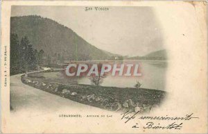 Old Postcard Gerardmer Vosges Around Lake