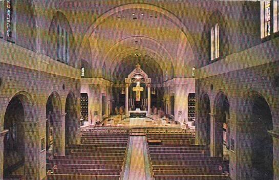 Arkansas Subiaco Interior Of Saint Benedicts Church New Subiaco Abbey