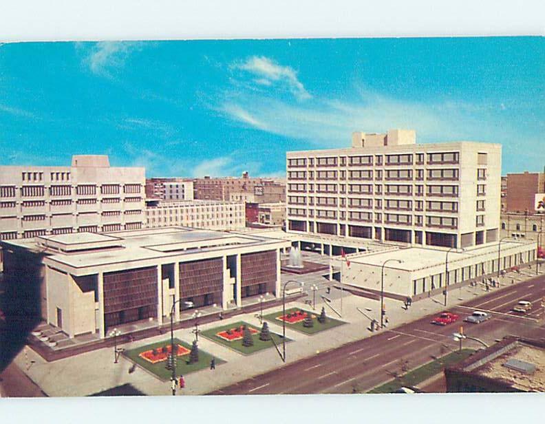 Unused Pre-1980 CIVIC COMPLEX CENTER Winnipeg Manitoba MB G0242