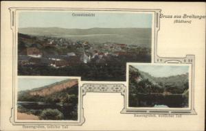 Gruss Aus Breitunger Germany c1910 Postcard