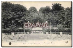 Vichy Old Postcard View from the terrace of the casino