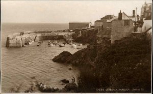 COVERACK HARBOUR CORNWALL Bird's Eye View Judges Ltd No. 17594 RPPC