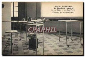 Old Postcard Hospital Our Lady of Perpetual Secours Rue Kleber Levallois Perr...