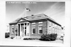 RRPC - Grafton, North Dakota - A view of the U.S. Post Office - 1940s