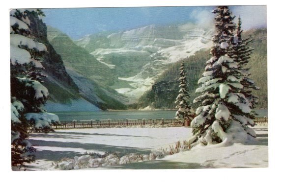 Snowy Winter Blanket, Lake Louise, Banff National Park, Alberta