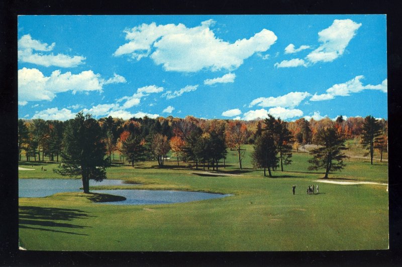 Thompson, Kiamesha Lake, New York/NY Postcard, The Concord Hotel/Resort, Golfing