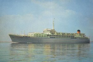 SS Southern Cross Ship Shaw Saville Line Vintage Postcard