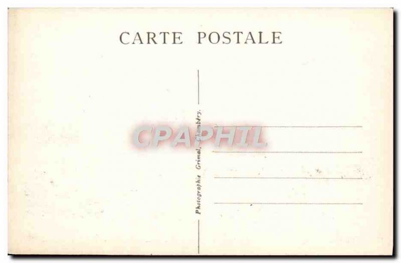 Old Postcard Chambery Le Chateau des Ducs de Savoie The statue of de Maistre ...