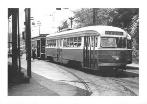 Pittsburgh Railways PCC and Jones Car at South Hills Jct. - Pittsburgh, Penns...