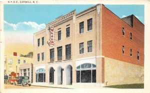 J13/ Catskill New York Postcard c1910 Elks Home Building BPOE  274