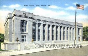 Fort Wayne, IN USA Post Office Unused 