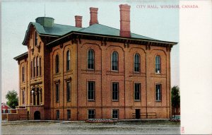 City Hall Windsor ON Ontario Unused Bosselman Postcard F70